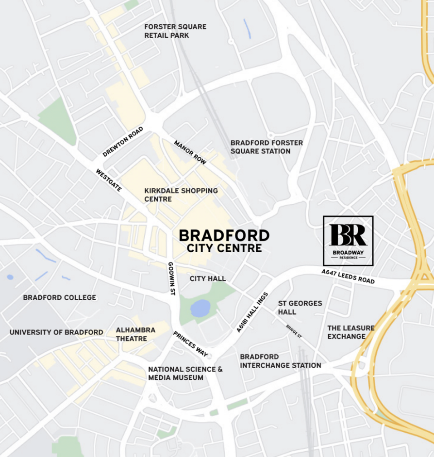 Broadway Residence, Bradford City Centre, BD1